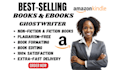 ghostwrite a high quality nonfiction book or ebook as a professional ghostwriter