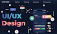 website ui ux design, morden mobile app ui ux design