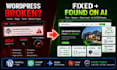 fix wordpress issues, errors, bugs, elementor, woocommerce and local GEO fix