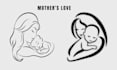 create clean vector line art or outline illustrations