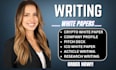 do white paper design crypto white paper white paper writing