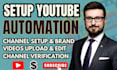 setup youtube automation channel business and create cash cow videos