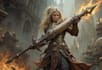 draw fantasy dnd weapon art for your game