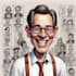 draw a funny caricature with my style