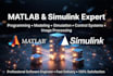 do matlab code, simulink modeling, control systems and image processing