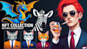 draw unique nft art and generate collection with metadata