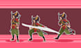 create a pixel art character sprites