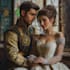 draw cartoon disney couple portrait