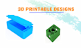 model and prepare cad files for 3d printing and fabrication