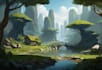 environment concept art landscape design