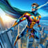 draw a cool comic book superhero