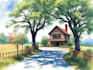 paint digital watercolor paintings