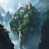 made amazing stylized environment concept art or landscape