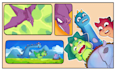 do children adventure and cute children comic