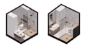 do architecture bathroom design 3d and 2d