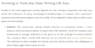 write an article with your affiliate marketing links