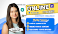 create online course content, course creation, course curriculum on thinkific