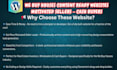 create we buy houses content ready wordpress website with free 1 year hosting