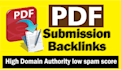 serve PDF submissions to high da sites for backlinks