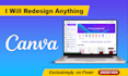 redesign anything in canva only 3 hour