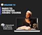 teach arabic from basic to advanced with a structured plan