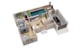 convert your 2d floor plan to a 3d floor plan fast and quality
