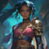 illustrate superhero character art