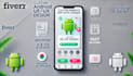 design a stunning user friendly android app UI with a modern interface
