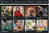 develop ai lora image model, ai illustration website, ai art story web, ai lora