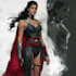drawing custom superhero character in action