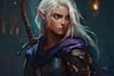 draw dnd character art and oc character