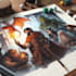 create concept art, dnd character design and illustration
