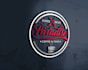 design round badge logo, stamp, patch, label, sticker, emblem