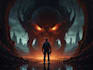 do sci fi horror and fantasy scene concept art illustrations