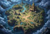 make your fantasy map illustration arts