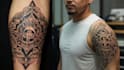 draw a full sleeve tattoo design unique modern