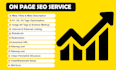 do perfect on page SEO optimization