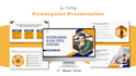create pitch deck design on powerpoint, canva and google slides