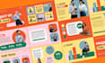 design a professional investor pitch deck or corporate presentation
