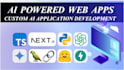 develop ai application with open ai, langchain, gemini, nextjs, fastapi