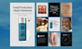 design a cohesive and aesthetic instagram puzzle feed