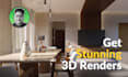 do realistic 3d interior modeling, rendering with sketchup and enscape