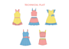 create tech packs and technical flats for kids clothing