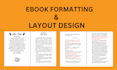 do book cover design, ebook layout design, atticus book formatting
