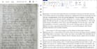 do transcription of scanned and handwritten within 24hrs