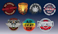 round logo, badge, patch, stamp design
