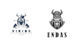 make high resolution viking head logo