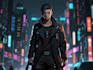 design anime character , cyberpunk character