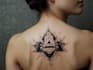 make a geometric tattoo design