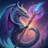 hand paint fantasy logo